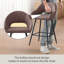 Cowles 67cm Faux Leather Arm Bar Stool-1099362005