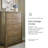 Geovoni 42 " W 5 - Drawer Dresser