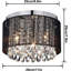 Plafonnier en cristal 3 lumières Chandelier-1258431256