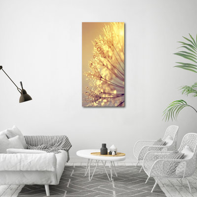 Dandelion Seeds - Wrapped Canvas Print