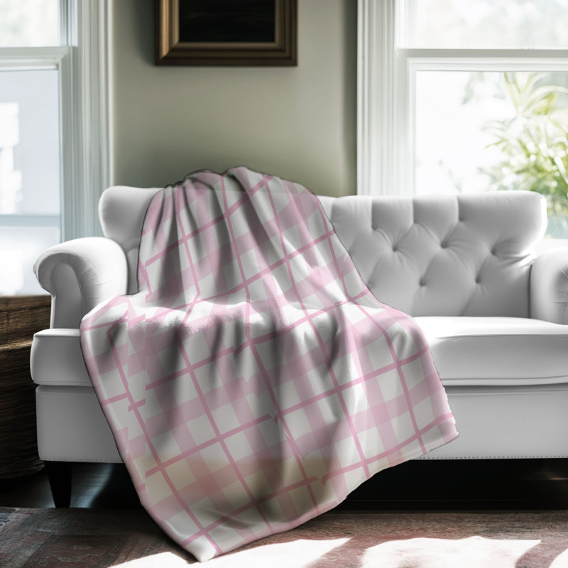 Doux rose - doudou Sherpa de qualité supérieure 0194, L 60 po x L 80 po