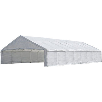 Trousse de clôture pour l'auvent Ultramax 30 x 50 pi Blanc industriel (cadre et pavillon vendus séparément)