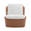 Fauteuil pivotant sans accoudoirs Oliver-931001883