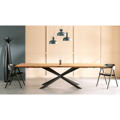 Deller Extendable Luxury Premium Dining Table Made of solid Oak