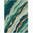 Viscose Abstract Indoor Rug-786705780