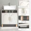 60cm Bathroom Vanity Base Only