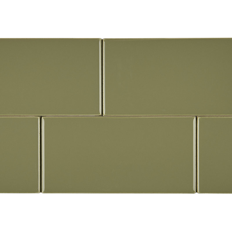 Carreau de céramique pour mur et plancher 3 po x 6 po Guilford, Touche jardinière