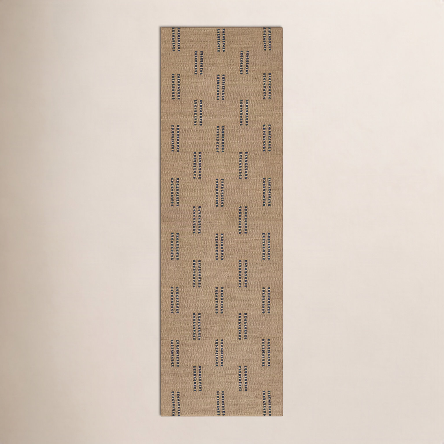 Cooper Hand-Woven Geometric Outdoor Rug, Runner 2'3" x 8'