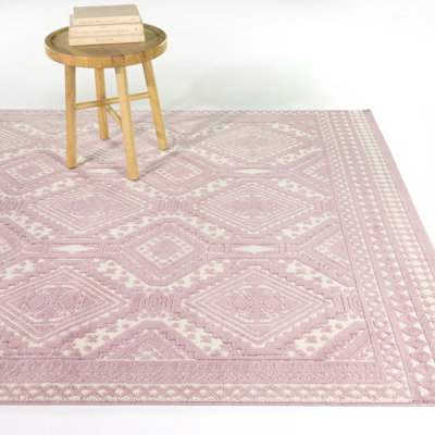 Tapis traditionnel lilas Enlow