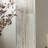 Beige Solid Wood Freestanding Fireplace