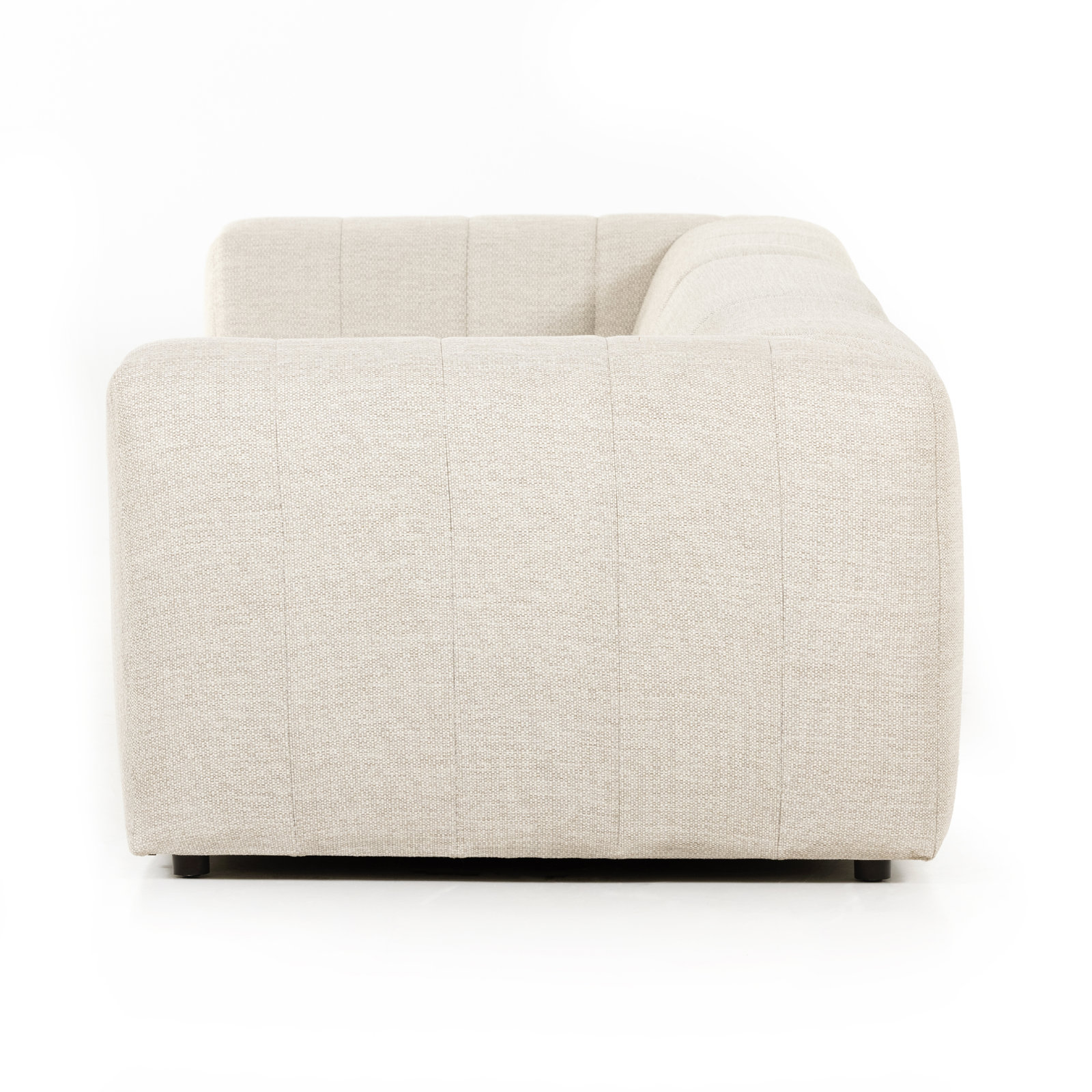 Necci 121" Patio Sectional, Faye Sand