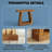 Rustic Sofa Table,Dual-Tier Entryway Table,Console Table,Side Table(Only Includes Side Table)-1808065802-1808065806