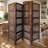 Aivaras 80'' W x 72'' H 4 - Panel Folding Room Divider