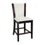 Ensemble de charmantes chaises à hauteur de comptoir en bois franc pour une expérience culinaire élégante-177222888-177222871
