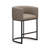 Upholstered Counter Stool With Metal Frame-60020230