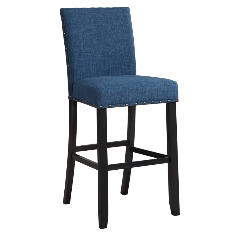 Durst Bar Stool, Marine Blue, Seat Height 29''