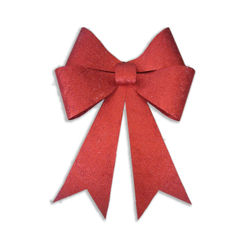 Nœud à paillettes de 30 pouces, Rouge
