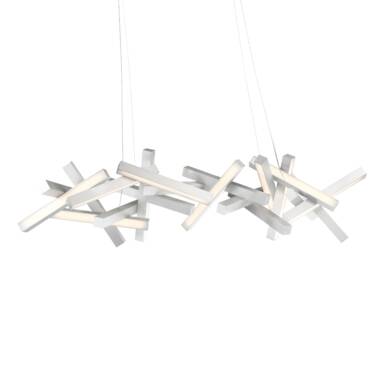 Modern Forms Chaos 21 - Light Dimmable LED Geometric Chandelier