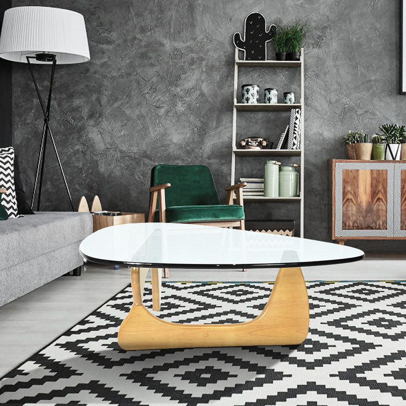 Table basse en bois massif Home Home