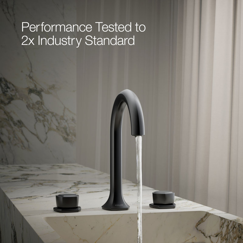 Occasion 16" W x 1.31" H Bathroom Sink Handle, Matte Black