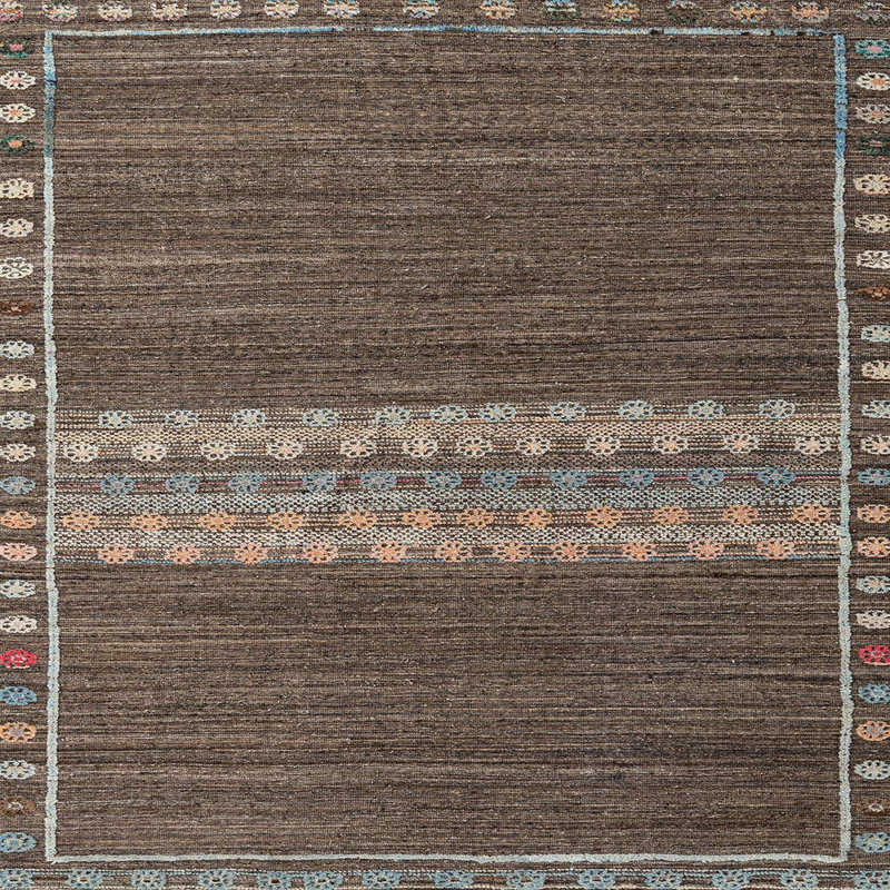 Tapis abstrait moderne 4455, Carré 6 pi
