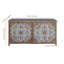 Buffet en bois 4 portes, buffet brun