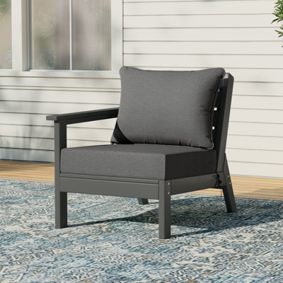 Deep Seating Left Arm Chair With Cushions