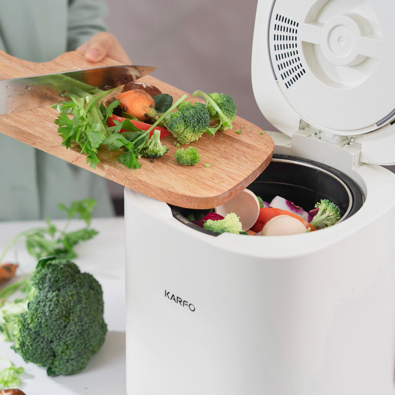 Composteur de cuisine blanc Ecostar