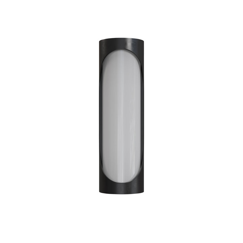 Petite applique murale extérieure Swale, H 22 po x l 6,5 po x P 8 po
