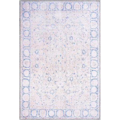 Sixtine Chenille Oriental Indoor Rug