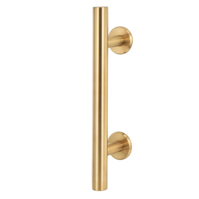 Barn Door Hardware Handle, 12", Ladder With Flush Handle