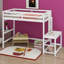Lit mezzanine simple avec plate-forme échelle-1848665565