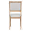 Ensemble de table de salle à manger 6 pièces pour 6, table de cuisine en bois de 60 po et 4 chaises avec banc et base en tréteaux pour la cuisine et la salle à manger-800091385