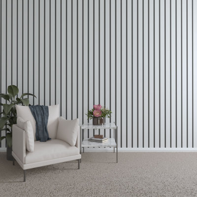 Adjustable PVC Slat Wall Panel Kit