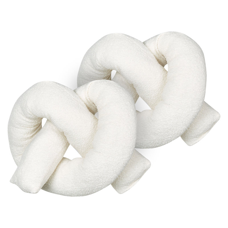 GLADIOLUS Novelty Cushion, White