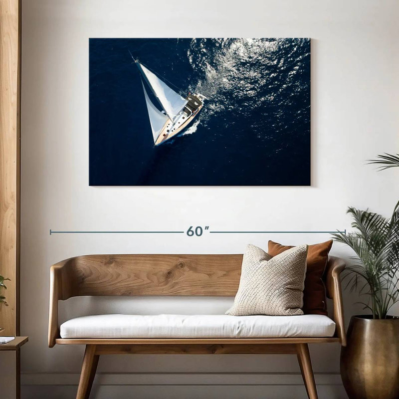 Mehar Yachting On Open Sea, H 30 po x l 45 po