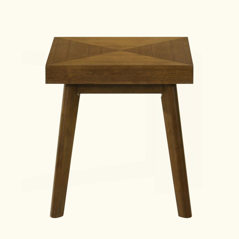 Table d'appoint carrée en bois