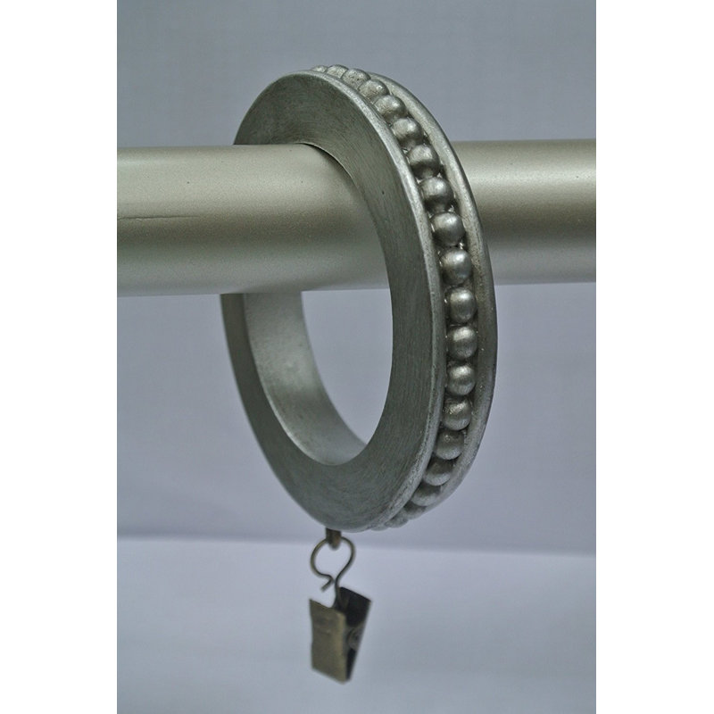 Speirs Polyresin Curtain Rings, Pewter