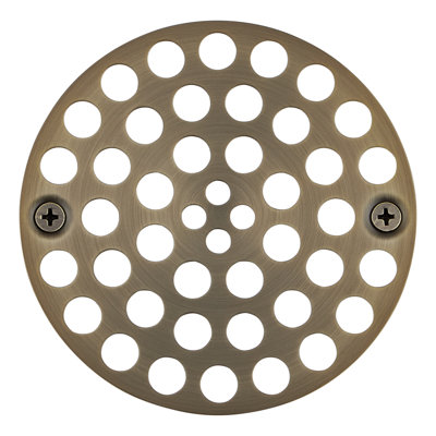 FundamentALL 4" Round Screw-In Shower Drain Cover