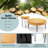 Solid Wood Top Nesting Coffee Table