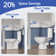 Gravitt Ceramic Modern Btw Wc Rimless Toilet Pan for Small Bathrooms Back To Wall Toilets with Dual Flush and Soft Close Seat