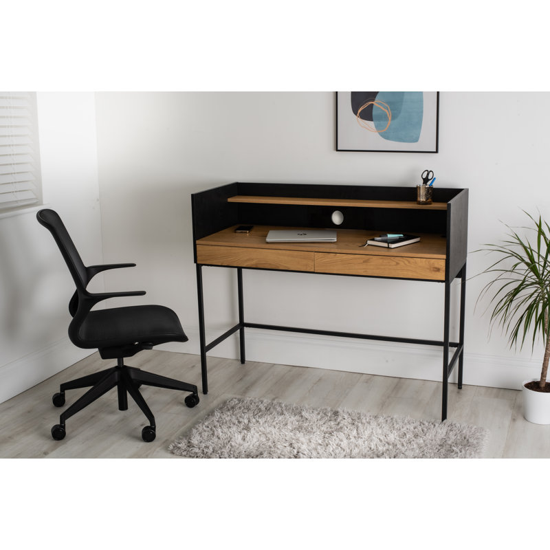 Metal Base Writing Desk