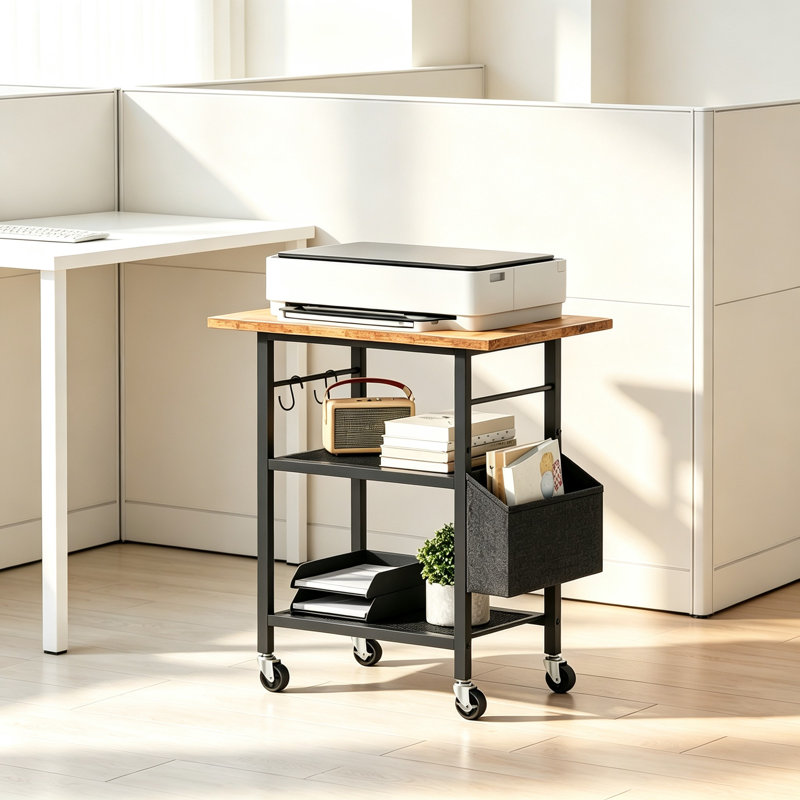 63cm H x 50cm W Printer Stand