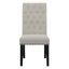 Chaise d'appoint capitonnée Jackye avec garniture cloutée-888591515-888591508