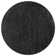 Asaldis Solid Low-Pile Black Rug