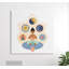 «Namaste Yoga positif pensées Peace Love Balance», impression-66827686-66827690
