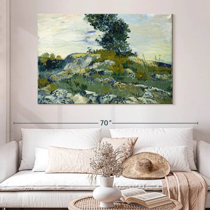 Harnek The Rocks, 34" H x 51" W