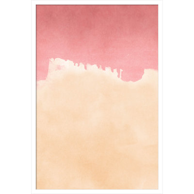 Raver "Peachy Pink Skies" Print by Amini54