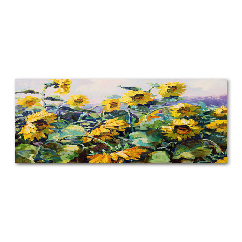 Sunflowers - No Frame Print on Canvas