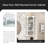 Bharkha Metal Wall Bathroom Cabinet